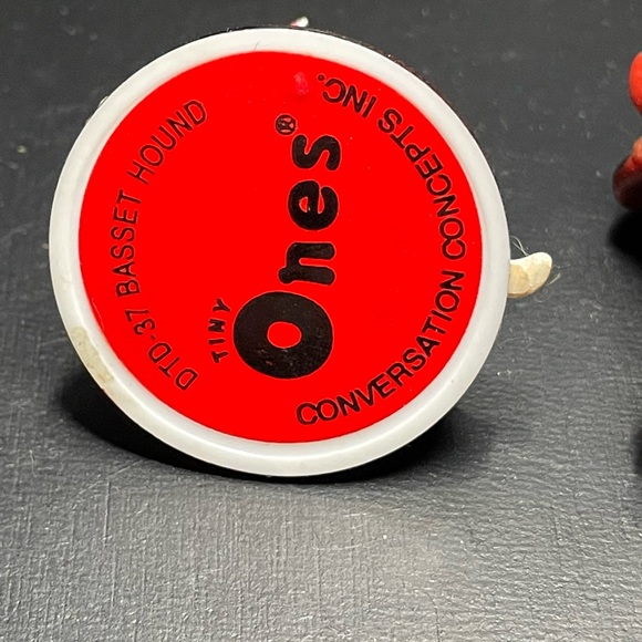 Tiny Ones Basset Hound Devil Costume Micro Miniature DTD-37 1991 Semi-Vintage - Picture 3 of 8